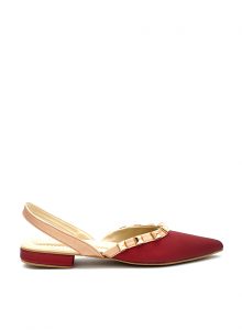 Lunette Strick ( Flat - Maroon - Samping )
